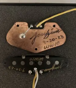 FENDER CUSTOM SHOP JOSEFINA HAND WOUND TELECASTER PICKUPS