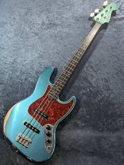 FENDER CUSTOM SHOP 1964 JAZZ BASS RELIC LAKE PLACID BLUE USED ELECTRIC BASS