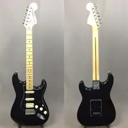 FENDER AMERICAN PERFORMER STRATOCASTER HSS BLACK 2022 USED ELECTRIC GUITAR