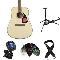 FENDER CD-60 ESSENTIALS BUNDLE - NATURAL