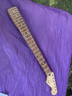 2022 FENDER STRATOCASTER NECK MIM MEXICAN MEXICO PLAYER STANDARD PAU FERRO 3