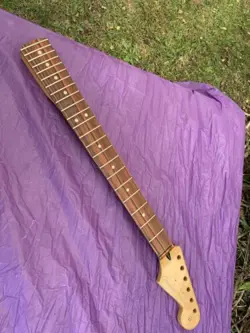 FENDER  STRATOCASTER NECK MIM MEXICAN MEXICO PLAYER STANDARD PAU FERRO 1