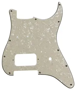 FOR FENDER STRATOCASTER START SINGLE HUMBUCKER GUITAR PICKGUARD IVORY WHITE