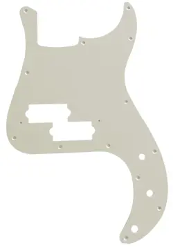 GUITAR PARTS FOR FENDER JAPAN PRECISION BASS GUITAR PICKGUARD 1 PLY PARCHMENT