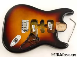FENDER AMERICAN ULTRA STRATOCASTER STRAT BODY   HARDWARE USA ULTRABURST