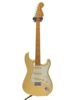 FENDER JAPAN ST68-185YM/1997-00/YWH/ELECTRIC GUITAR/STRAT/WHITE/SSS/SYNCHRONIZED