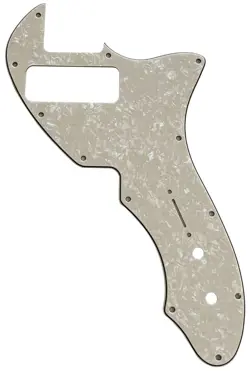 FOR 4 PLY US FENDER TELECASTER 69 THINLINE P90 GUITAR PICKGUARD,IVORY WHITE
