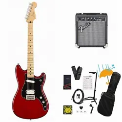 FENDER PLAYER DUO-SONIC HS MAPLE FB CRIMSON RED TRANSPARENT FENDER 10W AMPLIFIER