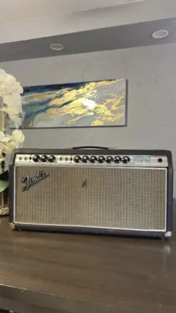 1969 FENDER BANDMASTER TFL 5005D REVERB AMP HEAD