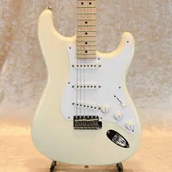 FENDER USA ERIC CLAPTON STRATOCASTER USED 2007 ALDER BODY MAPLE NECK W/HARD CASE