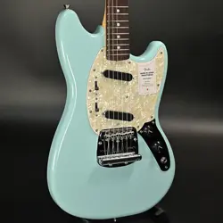 FENDER MADE IN JAPAN TRADITIONAL 60S MUSTANG ROSEWOOD DAPHNE BLUE S/N JD24007726
