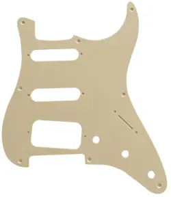 1 PLY YELLOW PICKGUARD GUITAR PARTS FOR FENDER 8 SCREWS STRATOCASTER START HSS