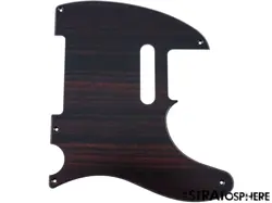 *NEW TELECASTER PICKGUARD FOR FENDER USA VINTAGE TELE 5 HOLE ROSEWOOD PRINT