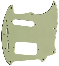 NEW FOR FENDER KURT COBAIN JAG-STANG STYLE GUITAR PICKGUARD,3 PLY VINTAGE GREEN