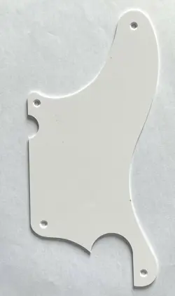 FOR FENDER TELE LA CABRONITA MEXICAN GUITAR PICKGUARD,1-PLY WHITE