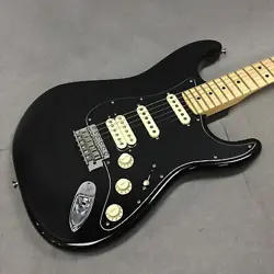 FENDER AMERICAN PERFORMER STRATOCASTER HSS BLACK 2022 USED W/SOFT CASE