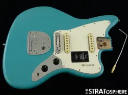 FENDER PLAYER II JAGUAR LOADED BODY ALNICO 5   2 HS, GUITAR PARTS AQUATONE BLUE