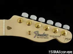 USA FENDER JAMES BURTON TELECASTER TELE, NECK & TUNERS MAPLE SATIN 60S 