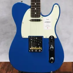 FENDER MIJ HYBRID II TELECASTER ROSEWOOD FINGERBOARD FOREST BLUE