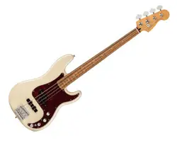 FENDER PLAYER PLUS PRECISION BASS - OLYMPIC PEARL W/ PAU FERRO FB