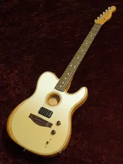 FENDER FINNEAS SIGNATURE ACOUSTASONIC PLAYER TELECASTER CAPPUCCINO FADE #GG7DQ