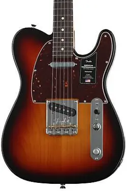 FENDER AMERICAN PROFESSIONAL II TELECASTER - 3-COLOR SUNBURST WITH ROSEWOOD