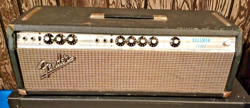 FENDER ~ BASSMAN 100 EARLY 70'S SILVERFACE 100W ALL-TUBE GUITAR AMPLIFIER HEAD