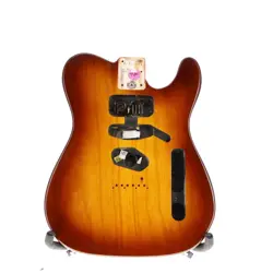 FENDER AMERICAN PRO II STRATOCASTER BODY ASH TWO COLOR BOURBON BURST FINISH