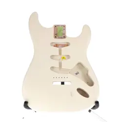 FENDER AMERICAN CLASSIC 60'S STRATOCASTER BODY ALDER OLYMPIC WHITE FINISH