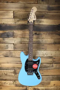 SQUIER BY FENDER MUSTANG HH ELECTRIC GUITAR #R9980