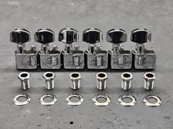 2016 FENDER AMERICAN SPECIAL STRAT / TELE CHROME TUNERS SET FOR ELECTRIC GUITAR