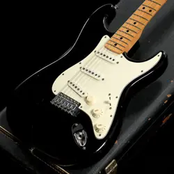FENDER 1973 STRATOCASTER BLACK SAFE DELIVERY FROM JAPAN