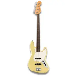 FENDER PLAYER II JAZZ BASS 4 STRING ELECTRIC BASS GUITAR HIALEAH YELLOW