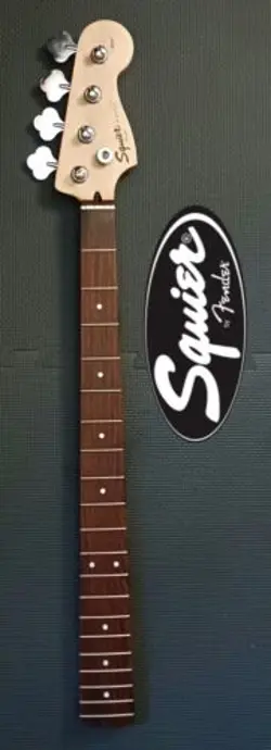 2008 FENDER SQUIER AFFINITY PRECISION BASS NECK ROSEWOOD INDONESIA FACTORY