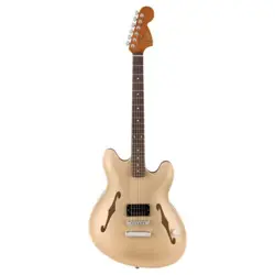 FENDER TOM DELONGE STARCASTER 6-STRING ELECTRIC GUITAR SATIN SHORELINE GOLD