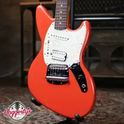 FENDER KURT COBAIN JAG-STANG FIESTA RED - USED