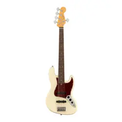 FENDER AMERICAN PROFESSIONAL II JAZZ BASS GUITAR V ROSEWOOD FINGERBOARD WHITE