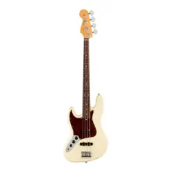 FENDER AMERICAN PROFESSIONAL II 4-STRING JAZZ BASS LEFT-HAND, OLYMPIC WHITE