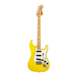FENDER MADE IN JAPAN LIMITED INTERNATIONAL COLOR STRATOCASTER GUITAR YELLOW