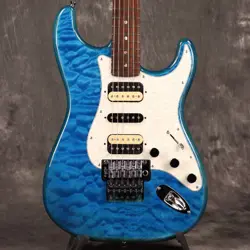 FENDER / MICHIYA HARUHATA STRATOCASTER CARIBBEAN BLUE TRANS  ELECTRIC GUITAR