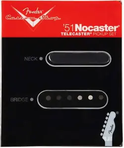 FENDER NOCASTER TELE PICKUPS - SET OF 2