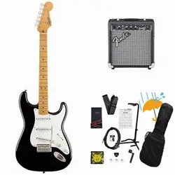 SQUIER BY FENDER CLASSIC VIBE 50S STRATOCASTER MAPLE FB BLACK FENDER 10W AMPLIFI