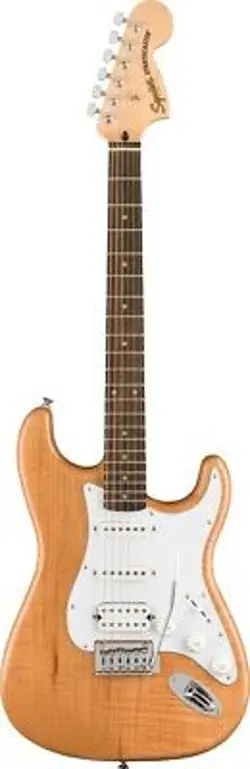 SQUIER BY FENDER FSR AFFINITY STRATOCASTER HSS NATURAL LAUREL FINGERBOARD