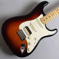 FENDER AMERICAN STANDARD STRATOCASTER HSS SHAWBUCKER/3-TONE SUNBURST