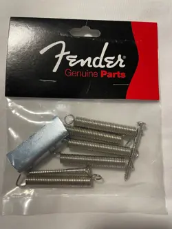 FENDER PURE VINTAGE STRATOCASTER TREMOLO SPRING/CLAW KIT - NICKEL NEW IN PACKAGE