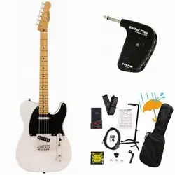SQUIER BY FENDER CLASSIC VIBE 50S TELECASTER MAPLE FB WHITE BLONDE BEGINNER SET