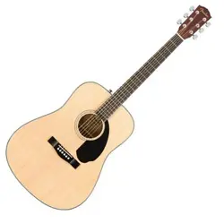 FENDER CD-60S DREADNOUGHT WALNUT FINGERBOARD NATURAL ACOUSTIC GUITAR