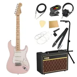 FENDER MIJ JUNIOR COLLECTION STRATOCASTER MN SATIN SHP WITH VOX AMPLIFIER 11-PIE