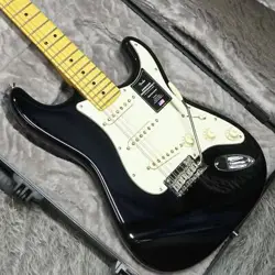 FENDER AMERICAN PROFESSIONAL II STRATOCASTER MN BLACK NO.YG944