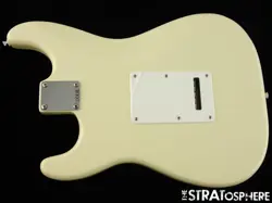 FENDER SQUIER AFFINITY SERIES STRATOCASTER STRAT BODY & HARDWARE OLYMPIC WHITE